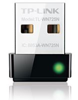 TP-Link TL-WN725N N150 Nano Wireless N USB Adapter 2.4GHz (150Mbps) 1xUSB2 802.11bgn Internal Antenna miniature design for Notebook Laptop TP-Link TL-WN725N N150 Nano Wireless N USB Adapter 2.4GHz (150Mbps) 1xUSB2 802.11bgn Internal Antenna miniature design for Notebook Laptop